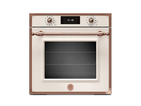 Bertazzoni Heritage Series 60cm Electric Pyro Built-in Oven, TFT display, total steam