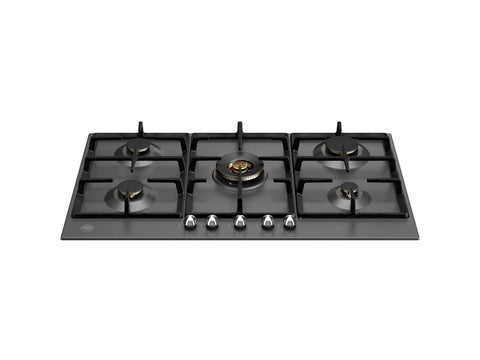 Bertazzoni 90 cm Heritage Series Gas hob with central dual wok