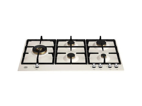 Bertazzoni 90 cm Gas hob with lateral dual wok