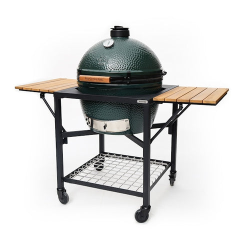 Big Green Egg Modular Nest and Foldable Acacia Shelves (XL)