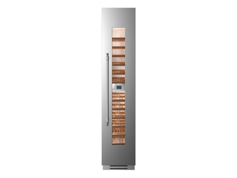 Bertazzoni 45 cm Built-in Wine Cellar Column Stainless Steel