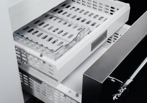 Bertazzoni 75cm Built-In Premium Fridge Freezer Bottom Mount, Panel Installed Right hinges