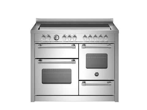 Bertazzoni Master 110 cm induction top electric triple oven