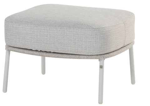 4 Seasons Outdoor Bernini Footstool Frozen With Cushion