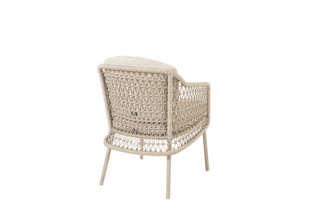 4 Seasons Outdoor Puccini Dining Chair Latte