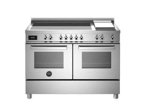 Bertazzoni Professional Series 120cm induction top + griddle, electric double oven