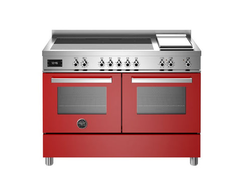 Bertazzoni Professional Series 120cm induction top + griddle, electric double oven
