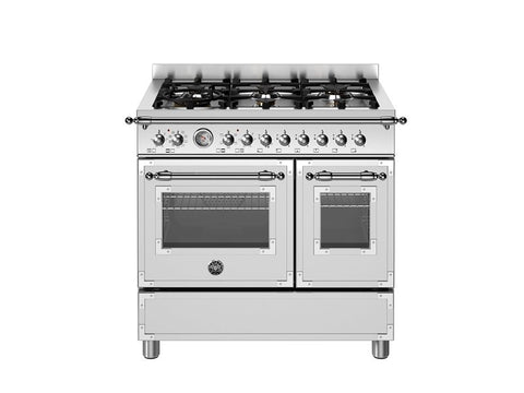Bertazzoni Heritage 90 cm 6-burner, Electric Double Oven