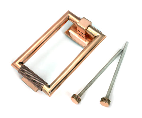 From The Anvil's Polished Bronze Brompton Door Knocker