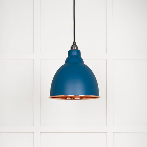 Smooth Copper Brindley Pendant in Upstream