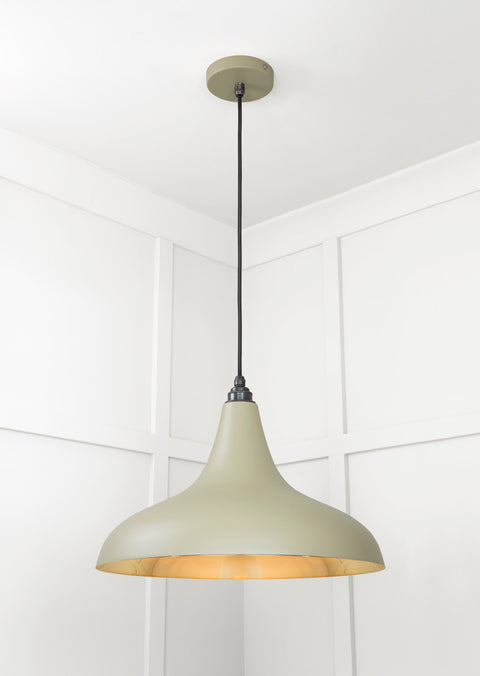 Smooth Brass Frankley Pendant
