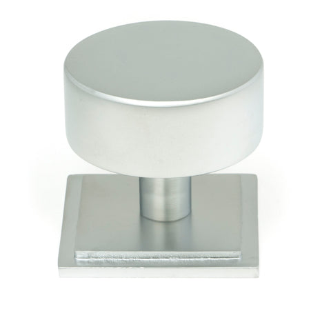 From The Anvil's Satin Chrome 38mm Kelso Cabinet Knob