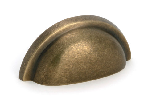 From The Anvil's Burnished Brass Regency Concealed Drawer Pull