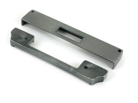 From The Anvil's Pewter Patina ½" Rebate Kit for Euro Dead Lock