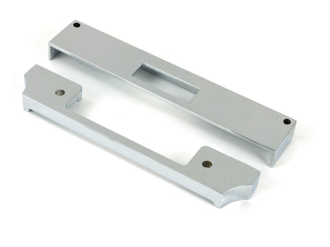 From The Anvil's Polished Chrome ½" Rebate Kit for Euro Dead Lock
