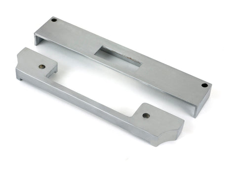 From The Anvil's Satin Chrome ½" Rebate Kit for Euro Dead Lock