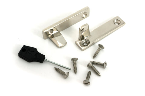 Night-Vent Locking Art Deco Fastener