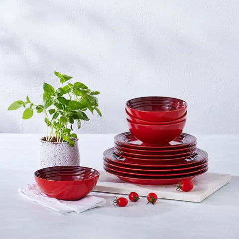 Le Creuset 12 Piece Dinnerware Set