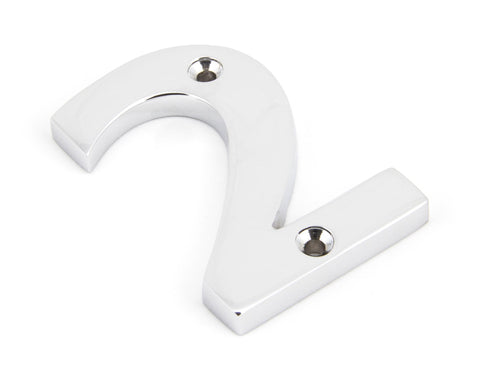 From The Anvil's Polished Chrome Polished Chrome Numeral
