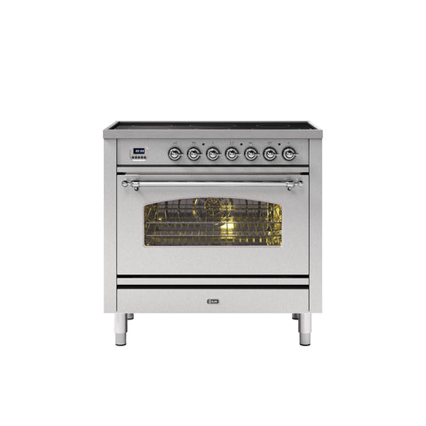 Ilve 90cm Milano Induction Single Oven Electric Range Cooker