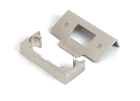 From The Anvil's Nickel ½" Rebate Kit for Tubular Mortice Latch