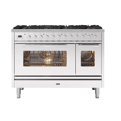 Ilve 120cm Roma 7 Burner Double Oven Range Cooker