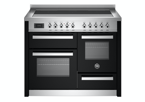 Bertazzoni Professional 110 cm induction top electric triple oven