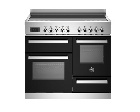 Bertazzoni Professional 100 cm induction top electric triple oven