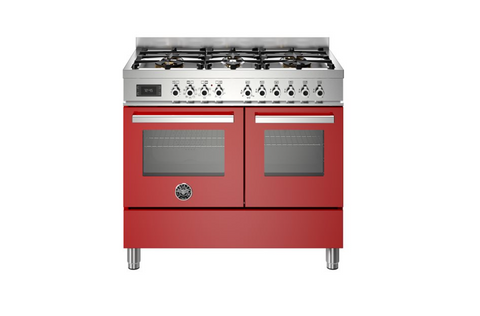 Bertazzoni Professional 100 cm 6-burner electric double oven