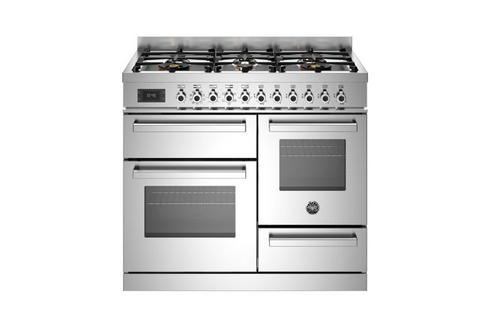 Bertazzoni Professional 100 cm 6-burner electric triple oven