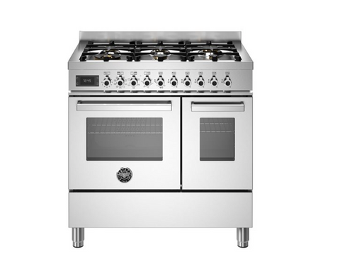 Bertazzoni Professional 90 cm 6-burner electric double oven