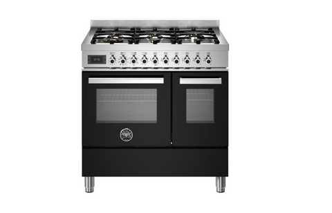 Bertazzoni Professional 90 cm 6-burner electric double oven