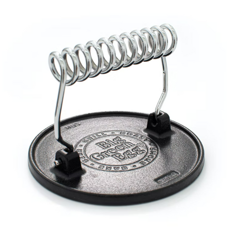 Big Green Egg Cast Iron Burger Grill Press