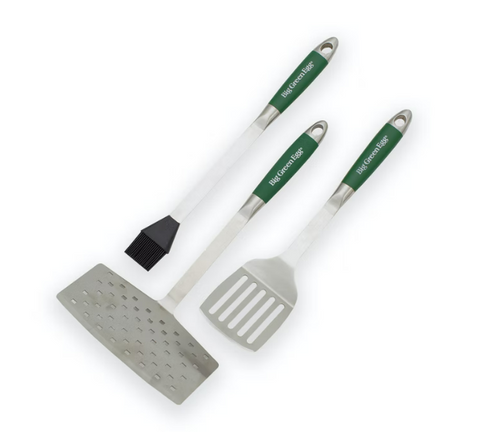 Big Green Egg Stainless Steel Custom BBQ Tool Set