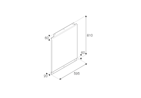 Bertazzoni 60cm Backsplash