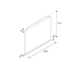 Bertazzoni 90cm Backsplash