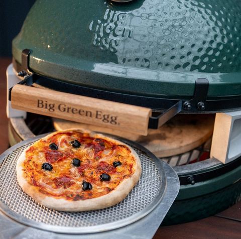 Big Green Egg Pizza Wedges
