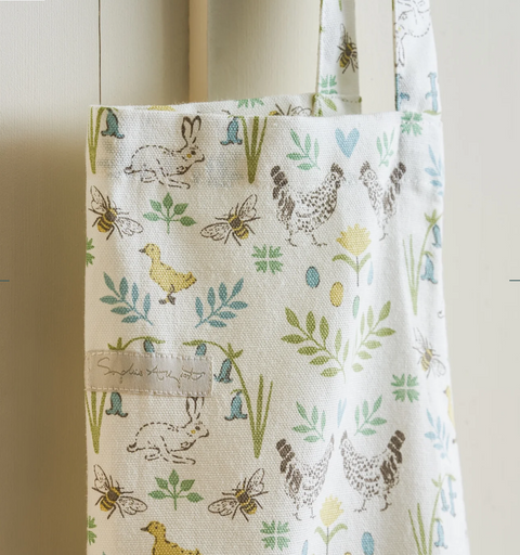 Sophie Allport Adult Apron - Spring Chicken