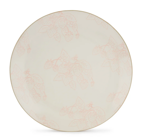 Sophie Allport Stoneware Dinner Plate - Strawberries