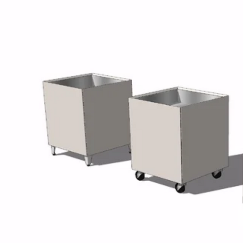 Vlaze Adapt Module Planter with Enamel Finish