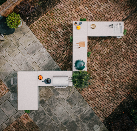 Vlaze Adapt Module Planter with Enamel Finish