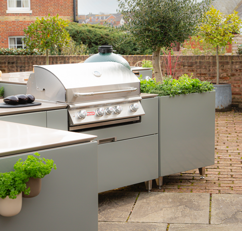 Vlaze Adapt Module Planter with Enamel Finish