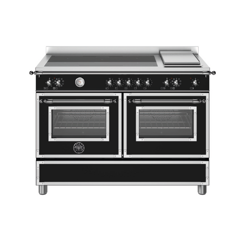 Bertazzoni Heritage 120 cm Induction Top + Griddle, Electric Double Oven