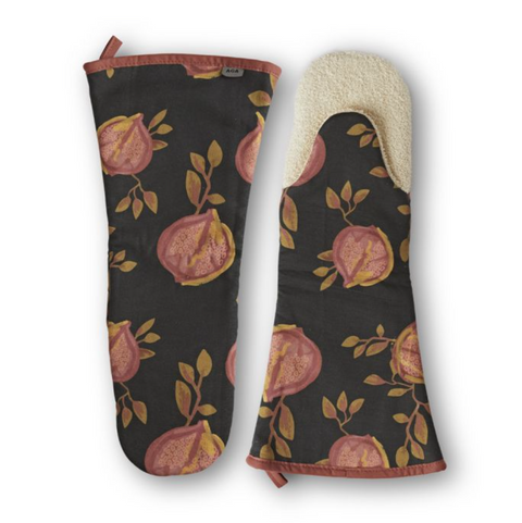 Aga Pomegranate Black Long Gauntlet