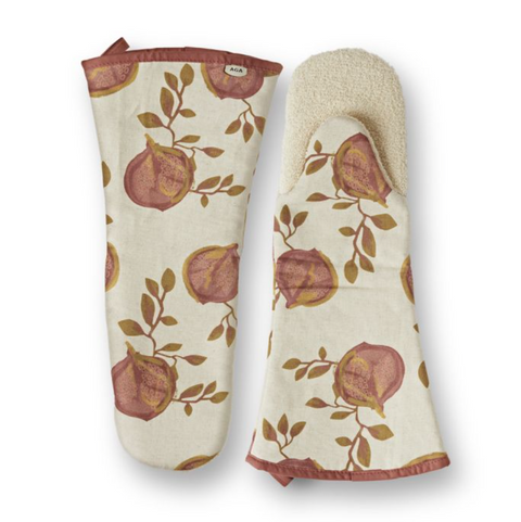 Aga Pomegranate Ecru Long Gauntlet