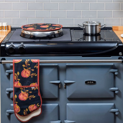 Aga Pomegranate Double Oven Glove