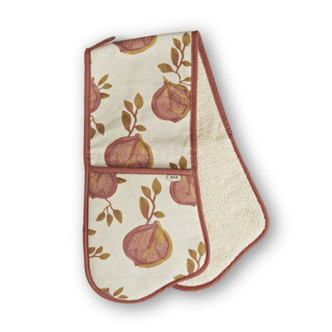 Aga Pomegranate Double Oven Glove