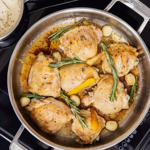 AGA 5-Ply Stainless Steel 28cm Serving Pan