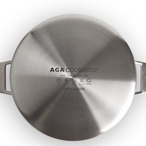 AGA 5-Ply Stainless Steel 28cm Serving Pan