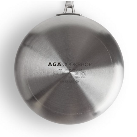 AGA 5-Ply Stainless Steel 24cm Coated Frying Pan